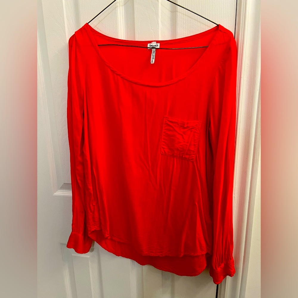 Splendid red top 🎄 M